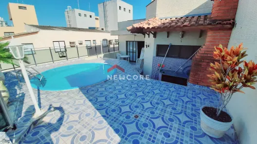 Cobertura com 3 Quartos à venda, 180m² no Loteamento João Batista Julião, Guarujá