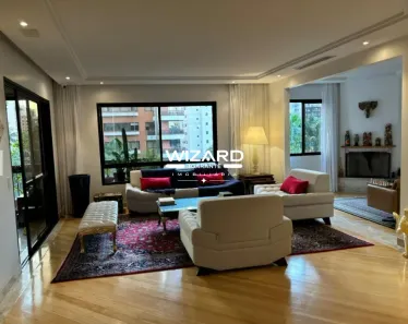 Apartamento com 4 Quartos para alugar, 276m² no Campo Belo, São Paulo