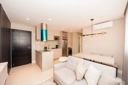 Apartamento com 1 Quarto para alugar, 43m² no São Francisco, Curitiba