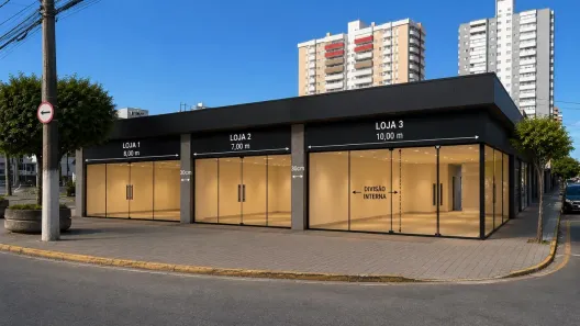 Ponto Comercial para alugar, 45m² no Ocian, Praia Grande