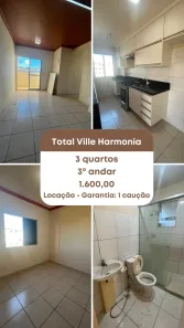 Apartamento com 3 Quartos para alugar, 70m² no Lago Azul, Manaus