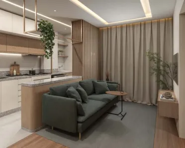 Apartamento com 2 Quartos à venda, 50m² no São Joaquim, Contagem