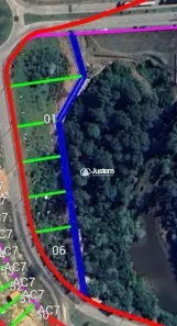 Lote/Terreno à venda, 1108m² no Residencial Central Parque, Salto