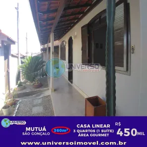Casa com 3 Quartos à venda, 360m² no São Miguel, São Gonçalo