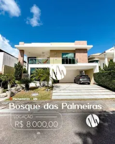 Casa com 5 Quartos para alugar, 594m² no Parque do Jiqui, Parnamirim