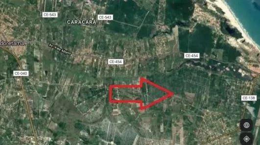 Lote/Terreno à venda, 2160m² no Caponga, Cascavel