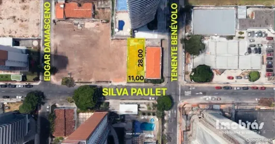 Lote/Terreno para venda ou aluguel, 308m² no Meireles, Fortaleza