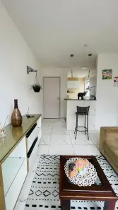 Apartamento com 2 Quartos para alugar, 40m² no Malícia (Abrantes), Camaçari