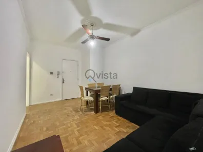 Apartamento com 2 Quartos para alugar, 70m² no Pitangueiras, Guarujá