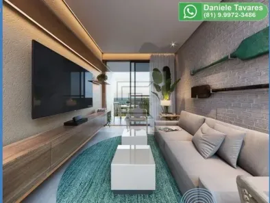 Flat com 1 Quarto à venda, 32m² no Tamandaré, Tamandaré