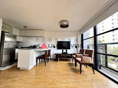Apartamento com 1 Quarto para alugar, 45m² no Vila Nova Conceição, São Paulo