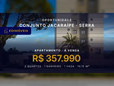 Apartamento com 2 Quartos à venda, 76m² no Conjunto Jacaraípe, Serra