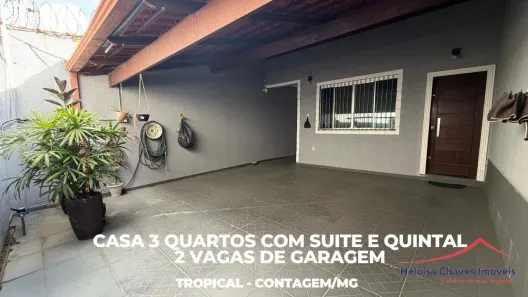 Casa com 3 Quartos à venda, 81m² no Tropical, Contagem
