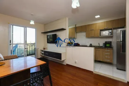 Apartamento com 2 Quartos à venda, 62m² no Chácara Agrindus, Taboão da Serra