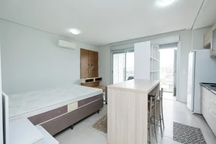 Apartamento com 1 Quarto para alugar, 38m² no Centro, Pelotas