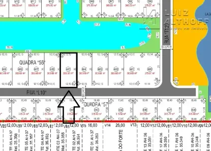 Lote/Terreno à venda, 303m² no Pedra Branca, Palhoça