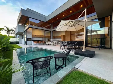 Casa de Condomínio com 4 Quartos à venda, 318m² no Nova Uberlândia, Uberlândia