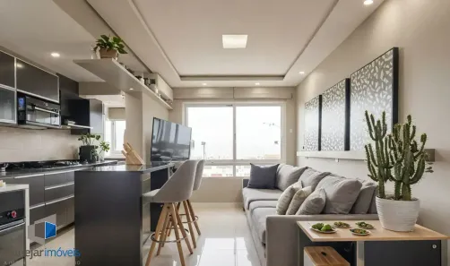 Apartamento com 2 Quartos à venda, 55m² no Jardim do Salso, Porto Alegre