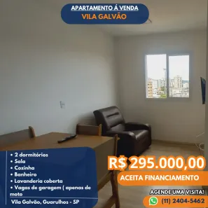Apartamento com 2 Quartos à venda, 38m² no Vila Galvão, Guarulhos