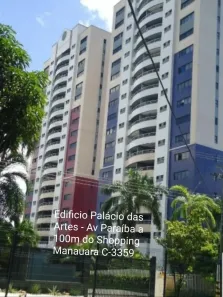 Apartamento com 3 Quartos para alugar, 134m² no Adrianópolis, Manaus