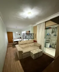 Apartamento com 2 Quartos à venda, 69m² no Vila Humaitá, Santo André