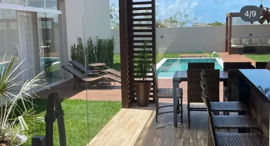 Casa de Condomínio com 5 Quartos para alugar, 200m² no Barra do Jacuípe, Camaçari