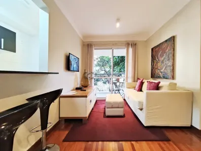 Apartamento com 2 Quartos para venda ou aluguel, 60m² no Jardim Leonor, São Paulo