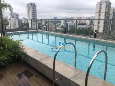 Apartamento com 1 Quarto para venda ou aluguel, 27m² no Santo Amaro, São Paulo