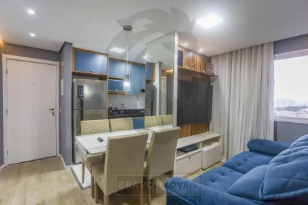 Apartamento com 2 Quartos à venda, 45m² no Piraporinha, Diadema