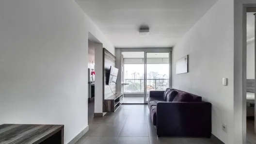 Apartamento com 1 Quarto para alugar, 45m² no Brooklin Paulista, São Paulo