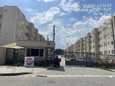 Apartamento com 2 Quartos à venda, 41m² no Santa Cruz, Rio de Janeiro