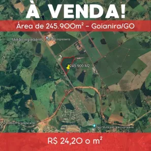 Galpão/Depósito/Armazém à venda, 245000m² no Residencial TRINUFO III, Goianira