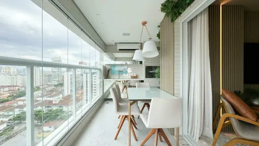 Apartamento com 3 Quartos à venda, 100m² no Gonzaga, Santos