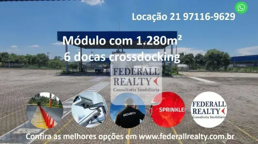 Galpão/Depósito/Armazém para alugar, 1280m² no Vila Urussaí, Duque de Caxias