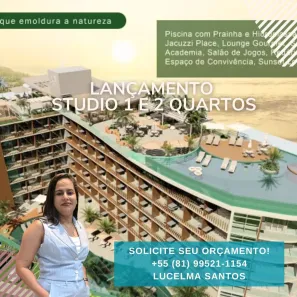 Apartamento com 1 Quarto à venda, 21m² no Tamandaré, Praia de Tamandaré