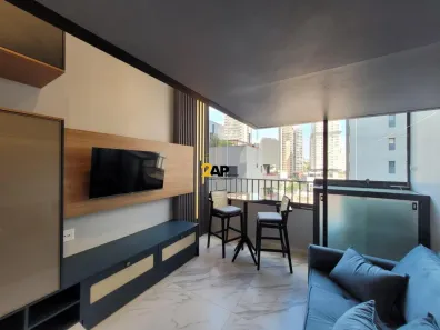 Apartamento com 1 Quarto para alugar, 25m² no Jardim das Acácias, São Paulo