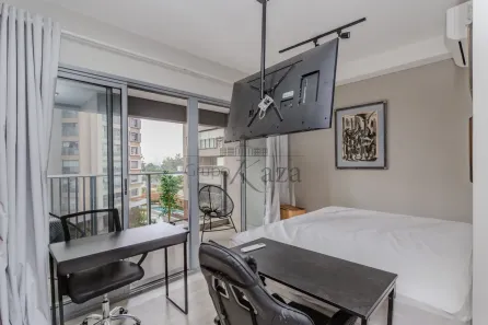 Apartamento com 1 Quarto para alugar, 25m² no Vila Firmiano Pinto, São Paulo