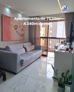 Apartamento com 3 Quartos à venda, 77m² no Intermares, Cabedelo
