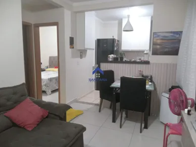 Apartamento com 2 Quartos à venda, 48m² no Jardim Gurilândia, Taubaté