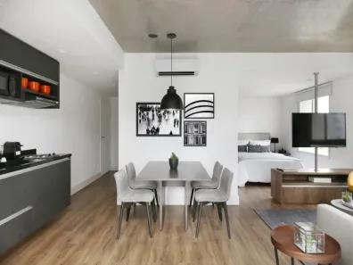 Apartamento com 1 Quarto para alugar, 61m² no Cidade Monções, São Paulo