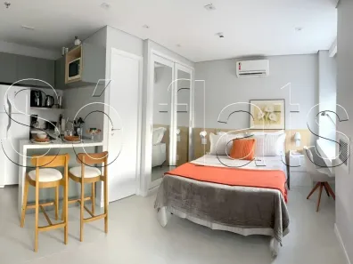Apartamento com 1 Quarto para alugar, 29m² no Cerqueira César, São Paulo