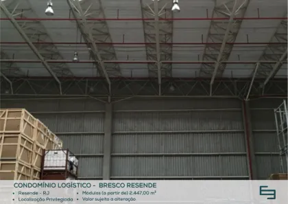 Galpão/Depósito/Armazém para alugar, 2447m² no Parque Embaixador, Resende