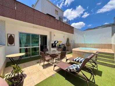 Cobertura com 2 Quartos para alugar, 130m² no Belvedere, Belo Horizonte