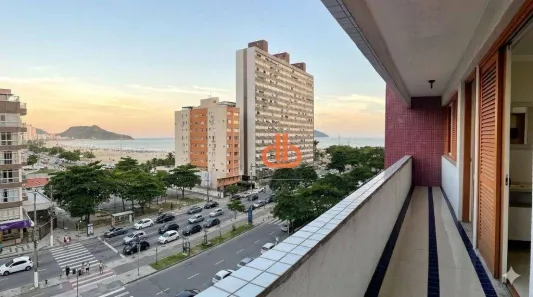 Apartamento com 3 Quartos à venda, 181m² no José Menino, Santos