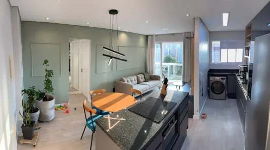 Apartamento com 1 Quarto para alugar, 50m² no Dezoito do Forte Empresarial/Alphaville., Barueri