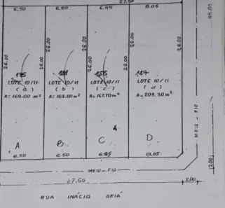Lote/Terreno à venda, 715m² no Messejana, Fortaleza