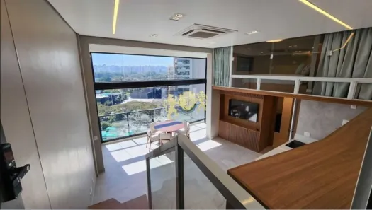 Flat com 1 Quarto para alugar, 60m² no Indianópolis, São Paulo