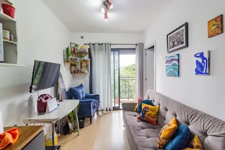 Apartamento com 1 Quarto à venda, 36m² no Santo Amaro, São Paulo