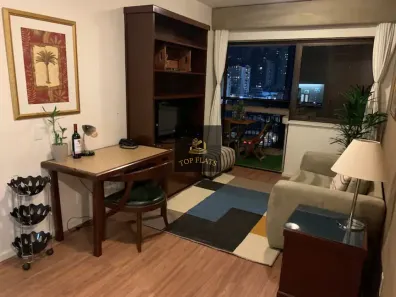 Flat com 1 Quarto para alugar, 35m² no Itaim Bibi, São Paulo