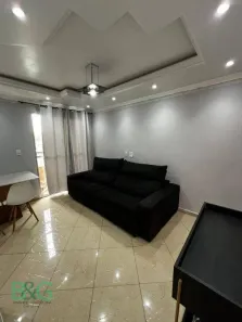 Apartamento com 2 Quartos para alugar, 48m² no Vila Carmosina, São Paulo